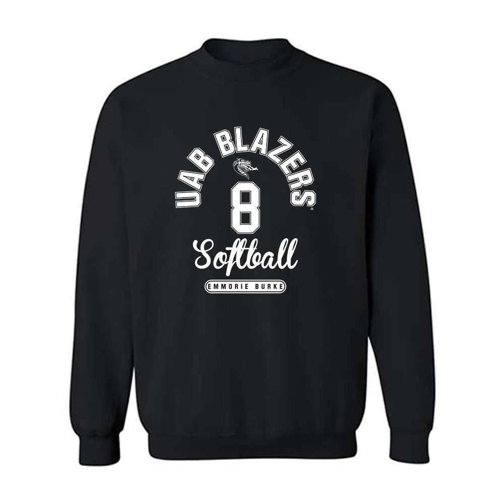 UAB - NCAA Softball : Emmorie Burke - Classic Fashion Shersey Crewneck Sweatshirt-0