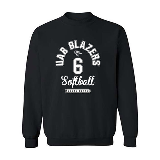 UAB - NCAA Softball : auburn dupree - Classic Fashion Shersey Crewneck Sweatshirt-0