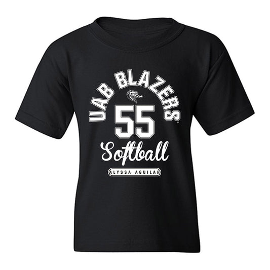 UAB - NCAA Softball : Alyssa Aguilar - Classic Fashion Shersey Youth T-Shirt-0