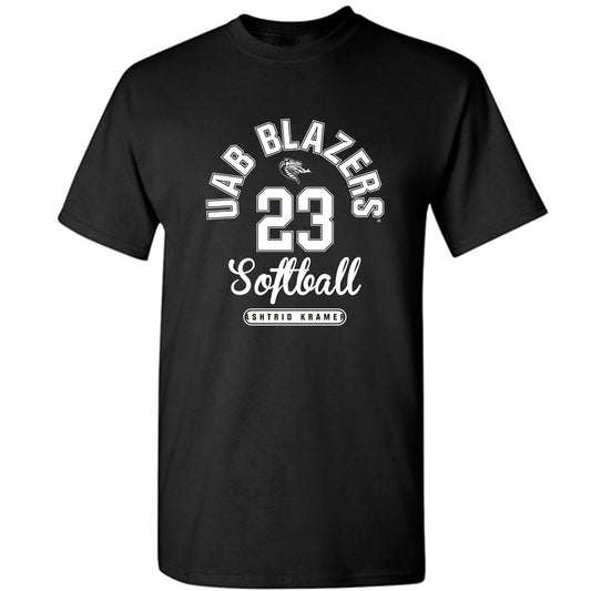 UAB - NCAA Softball : Ashtrid Kramer - Classic Fashion Shersey T-Shirt-0