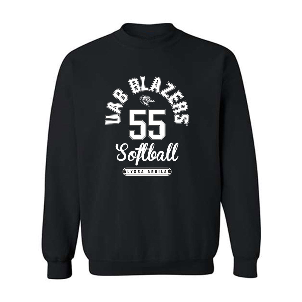 UAB - NCAA Softball : Alyssa Aguilar - Classic Fashion Shersey Crewneck Sweatshirt-0