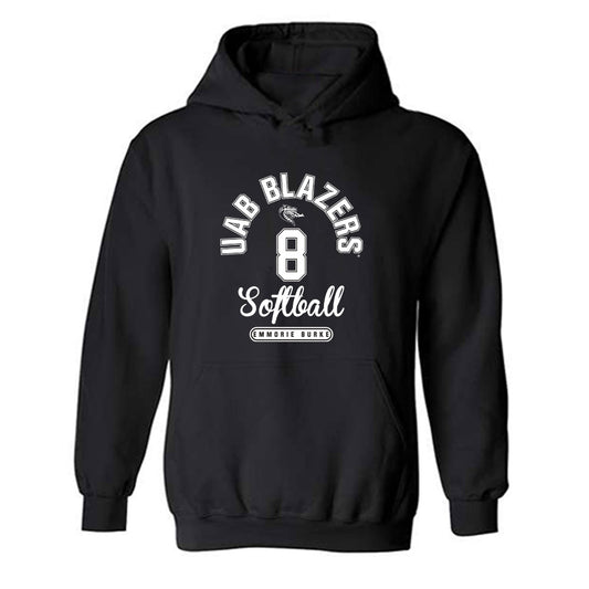 UAB - NCAA Softball : Emmorie Burke - Classic Fashion Shersey Hooded Sweatshirt-0