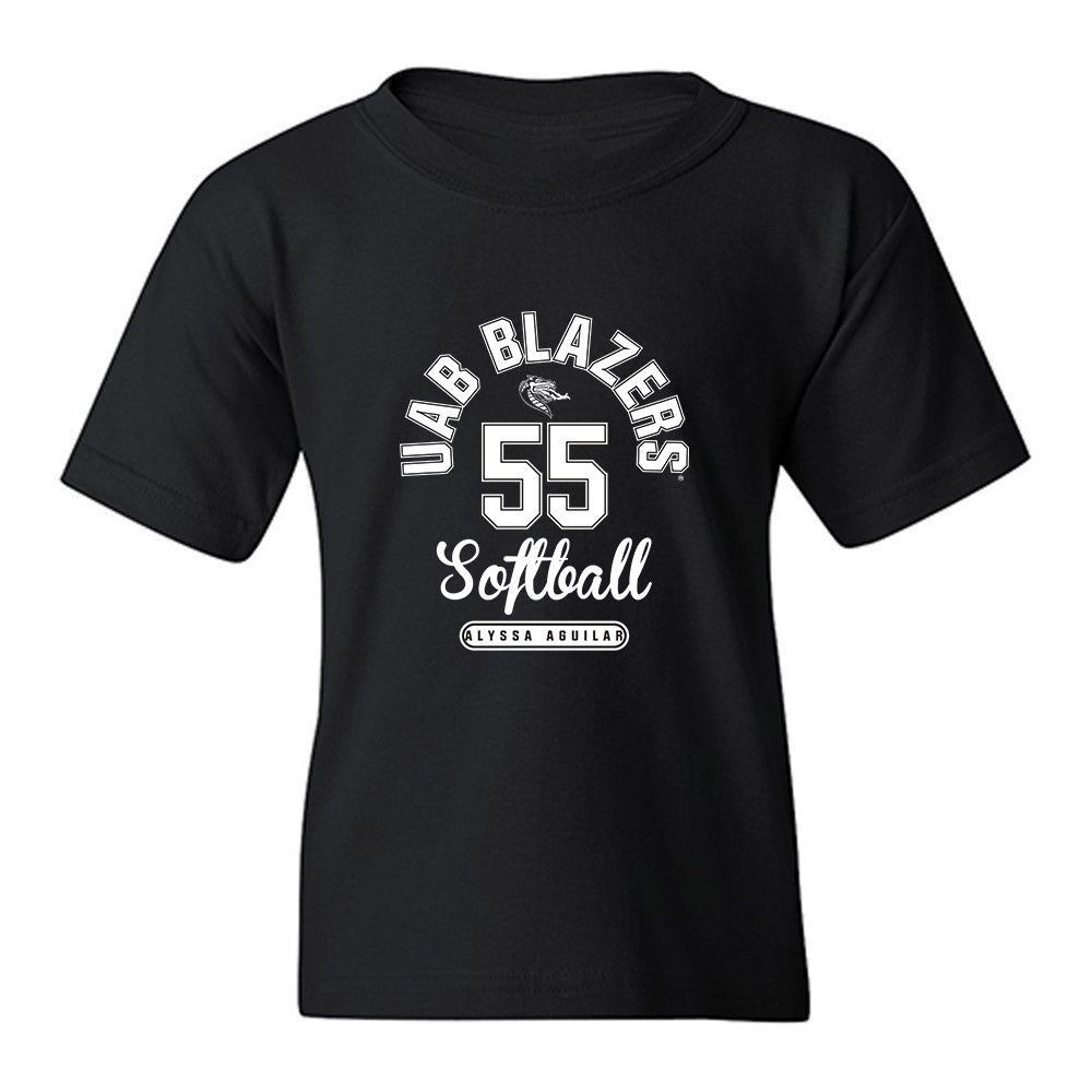 UAB - NCAA Softball : Alyssa Aguilar - Classic Fashion Shersey Youth T-Shirt-0