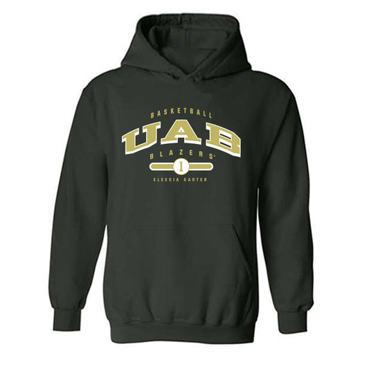 UAB - NCAA Women's Basketball : Eleecia Carter - Classic Fashion Shersey Hooded Sweatshirt-0
