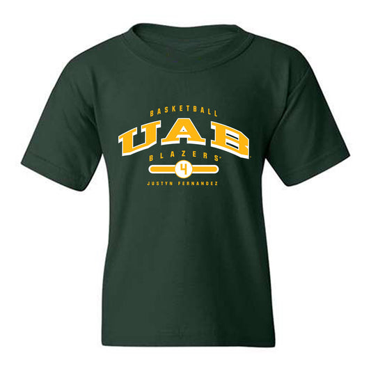 UAB - NCAA Men's Basketball : Justyn Fernandez - Classic Fashion Shersey Youth T-Shirt-0