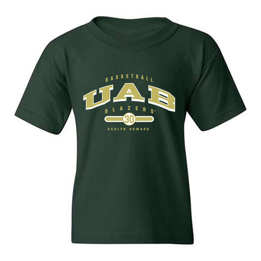 UAB - NCAA Women's Basketball : Ashlyn Howard - Classic Fashion Shersey Youth T-Shirt-0