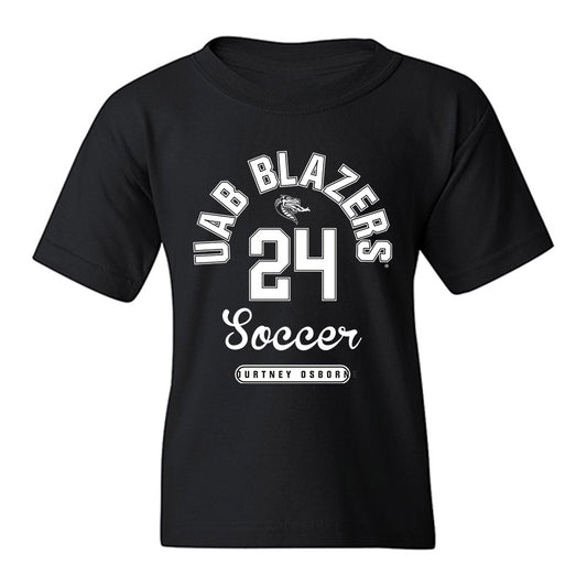 UAB - NCAA Women's Soccer : Kourtney Osborne - Classic Fashion Shersey Youth T-Shirt-0