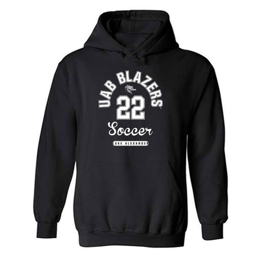 UAB - NCAA Men's Soccer : Luke Alexander - Classic Fashion Shersey Hooded Sweatshirt-0