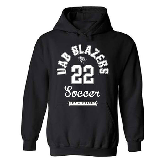 UAB - NCAA Men's Soccer : Luke Alexander - Classic Fashion Shersey Hooded Sweatshirt-0
