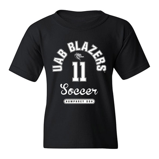 UAB - NCAA Men's Soccer : Humphrey Doh - Classic Fashion Shersey Youth T-Shirt-0