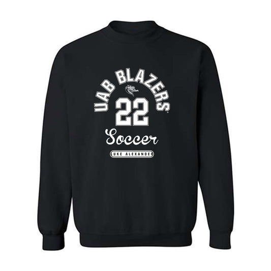 UAB - NCAA Men's Soccer : Luke Alexander - Classic Fashion Shersey Crewneck Sweatshirt-0