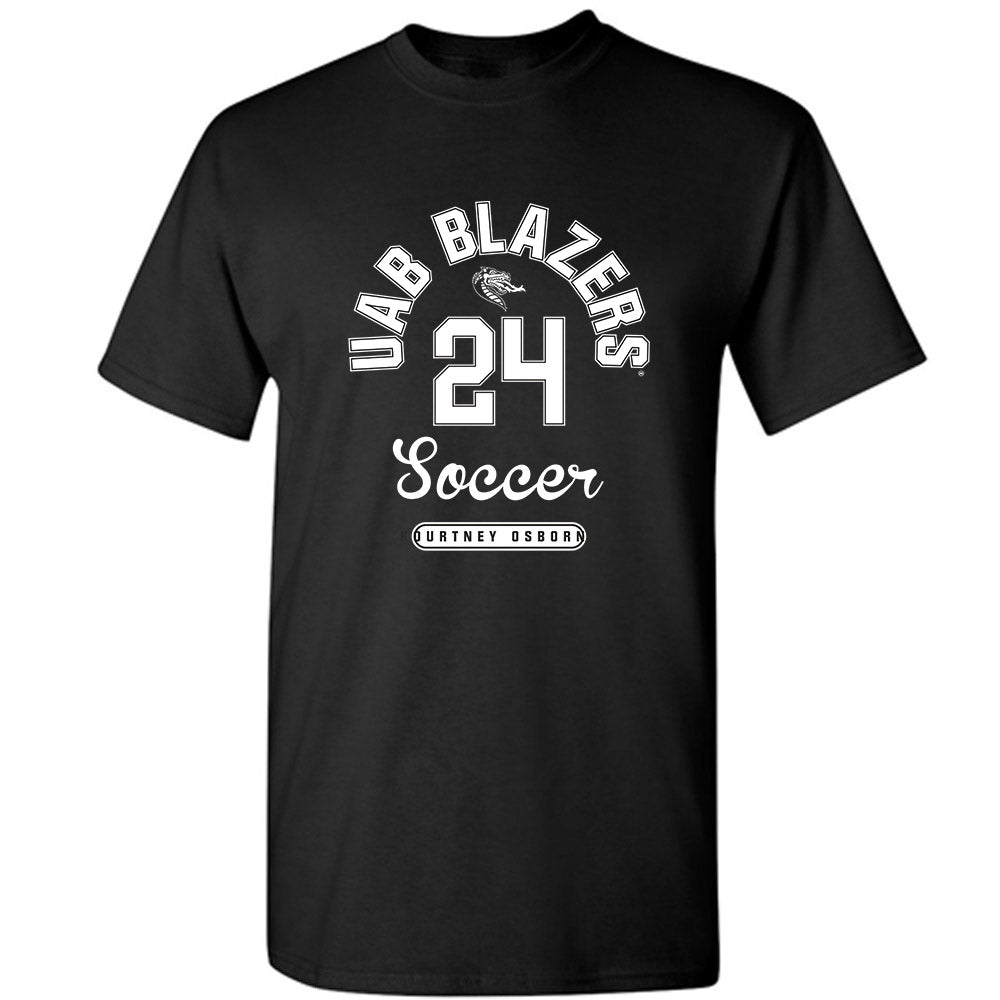UAB - NCAA Women's Soccer : Kourtney Osborne - Classic Fashion Shersey T-Shirt-0