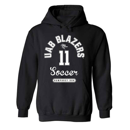 UAB - NCAA Men's Soccer : Humphrey Doh - Classic Fashion Shersey Hooded Sweatshirt-0