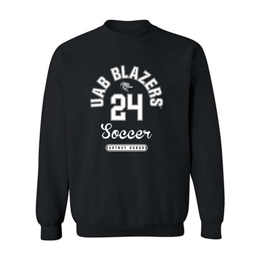 UAB - NCAA Women's Soccer : Kourtney Osborne - Classic Fashion Shersey Crewneck Sweatshirt-0