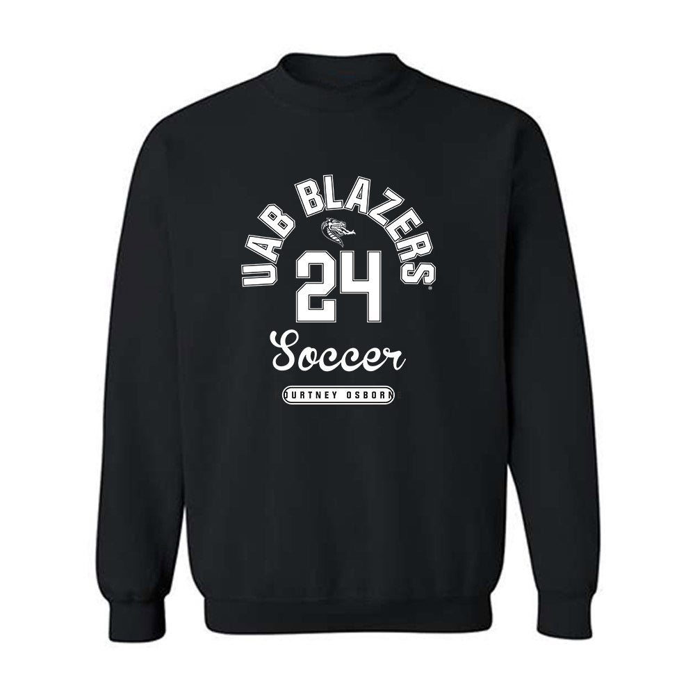 UAB - NCAA Women's Soccer : Kourtney Osborne - Classic Fashion Shersey Crewneck Sweatshirt-0