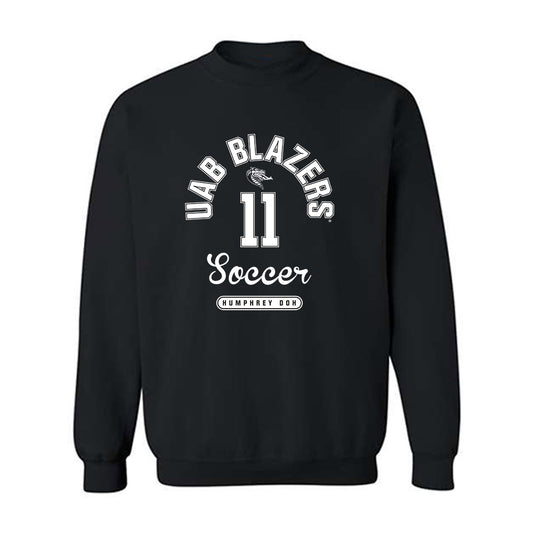 UAB - NCAA Men's Soccer : Humphrey Doh - Classic Fashion Shersey Crewneck Sweatshirt-0