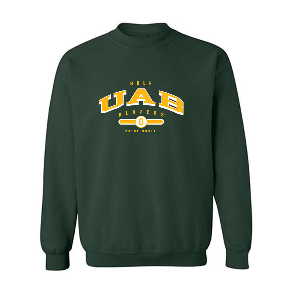 UAB - NCAA Women's Golf : Chloe Ruble - Classic Fashion Shersey Crewneck Sweatshirt-0