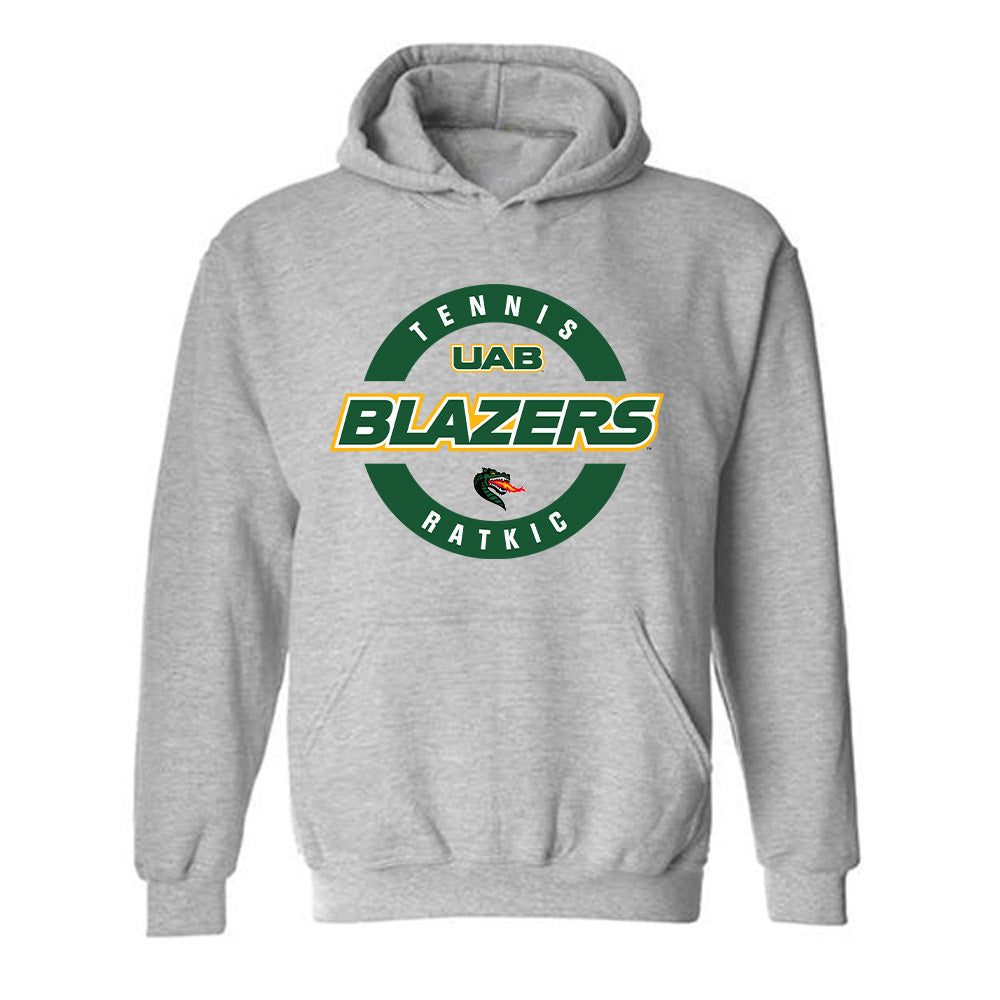 UAB - NCAA Women's Tennis : Enya Ratkic - Classic Fashion Shersey Hooded Sweatshirt-0