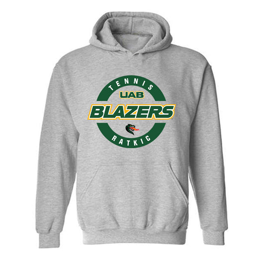 UAB - NCAA Women's Tennis : Enya Ratkic - Classic Fashion Shersey Hooded Sweatshirt-0