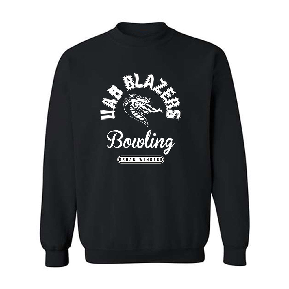 UAB - NCAA Women's Bowling : Jordan Wingerer - Classic Fashion Shersey Crewneck Sweatshirt-0