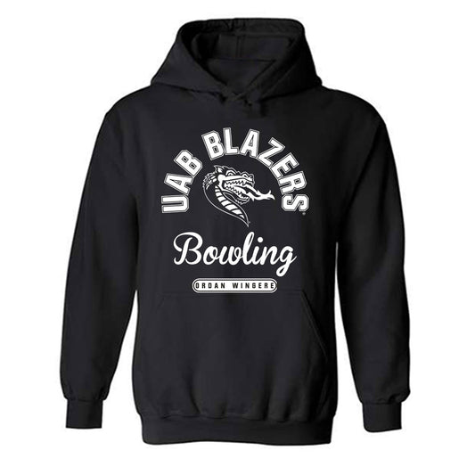 UAB - NCAA Women's Bowling : Jordan Wingerer - Classic Fashion Shersey Hooded Sweatshirt-0