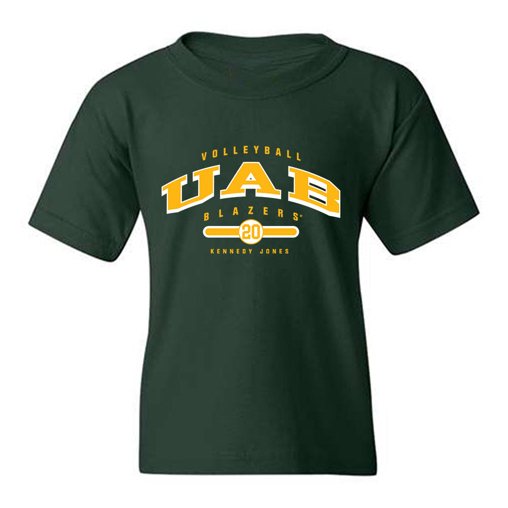 UAB - NCAA Women's Volleyball : Kennedy Jones - Classic Fashion Shersey Youth T-Shirt-0