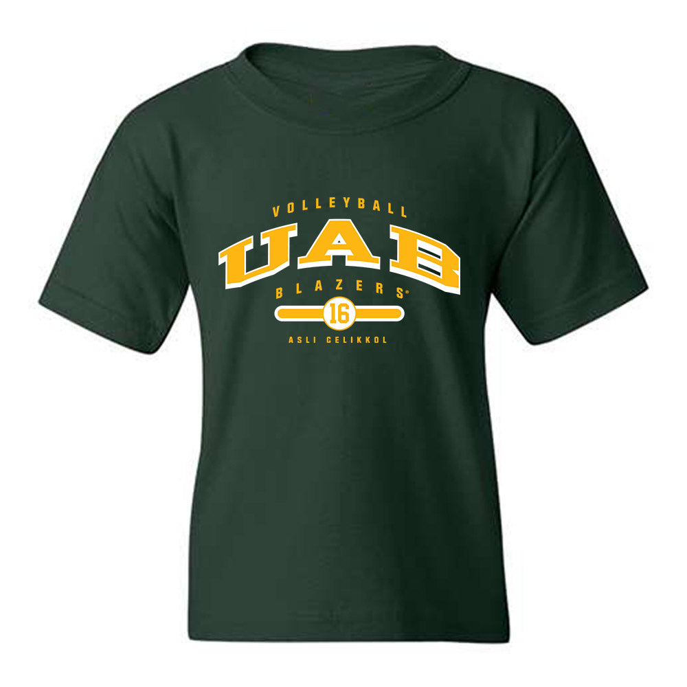 UAB - NCAA Women's Volleyball : Asli Celikkol - Classic Fashion Shersey Youth T-Shirt-0