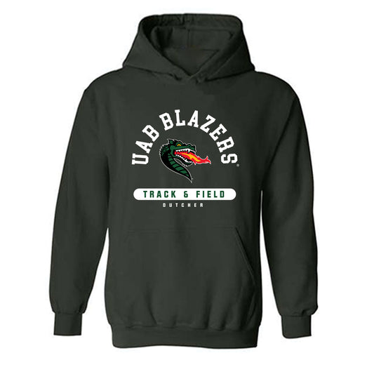 UAB - NCAA Women's Track & Field : Brenna Dutcher - Classic Fashion Shersey Hooded Sweatshirt-0