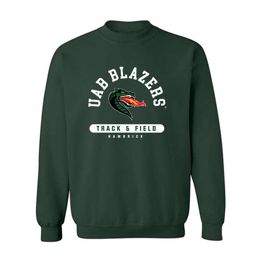 UAB - NCAA Women's Track & Field : Noelle Hambrick - Classic Fashion Shersey Crewneck Sweatshirt-0