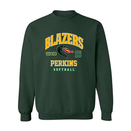 UAB - NCAA Softball : Abbi Perkins - Classic Fashion Shersey Crewneck Sweatshirt-0