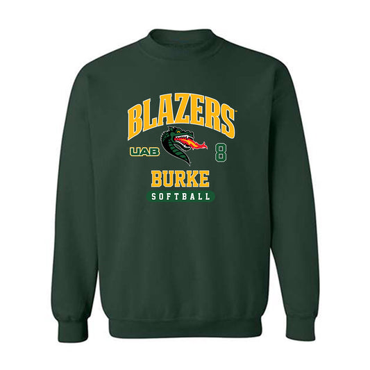 UAB - NCAA Softball : Emmorie Burke - Classic Fashion Shersey Crewneck Sweatshirt-0