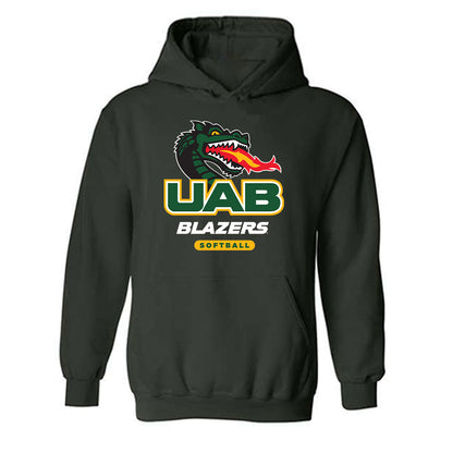 UAB - NCAA Softball : Abbi Perkins - Classic Fashion Shersey Hooded Sweatshirt-0