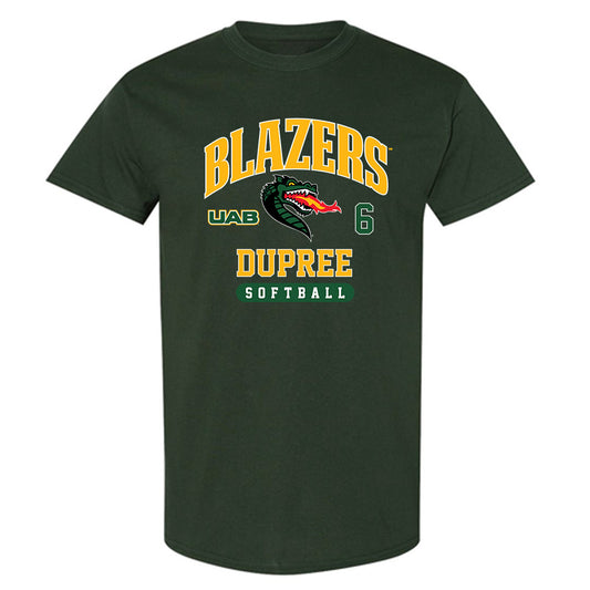 UAB - NCAA Softball : auburn dupree - Classic Fashion Shersey T-Shirt-0