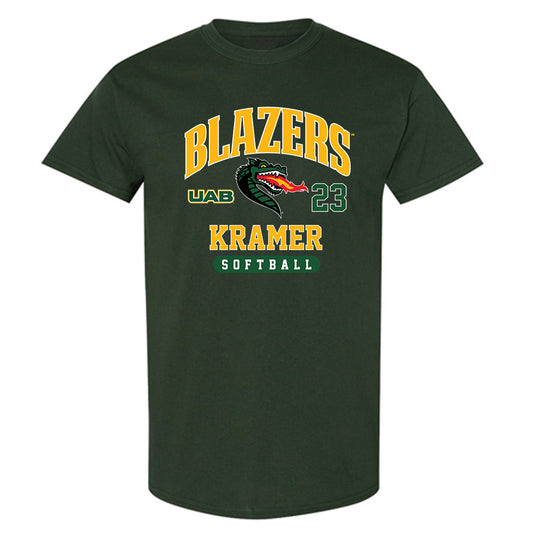 UAB - NCAA Softball : Ashtrid Kramer - Classic Fashion Shersey T-Shirt-0