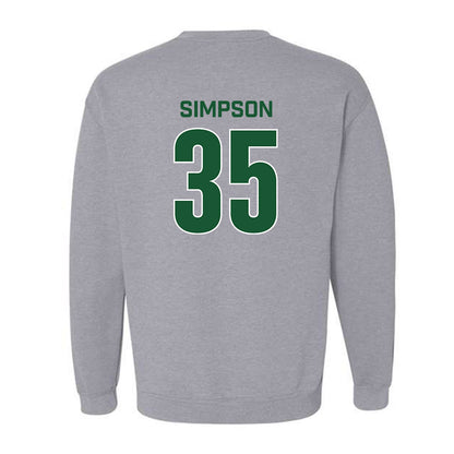 UAB - NCAA Football : Owen Simpson - Classic Fashion Shersey Crewneck Sweatshirt-1