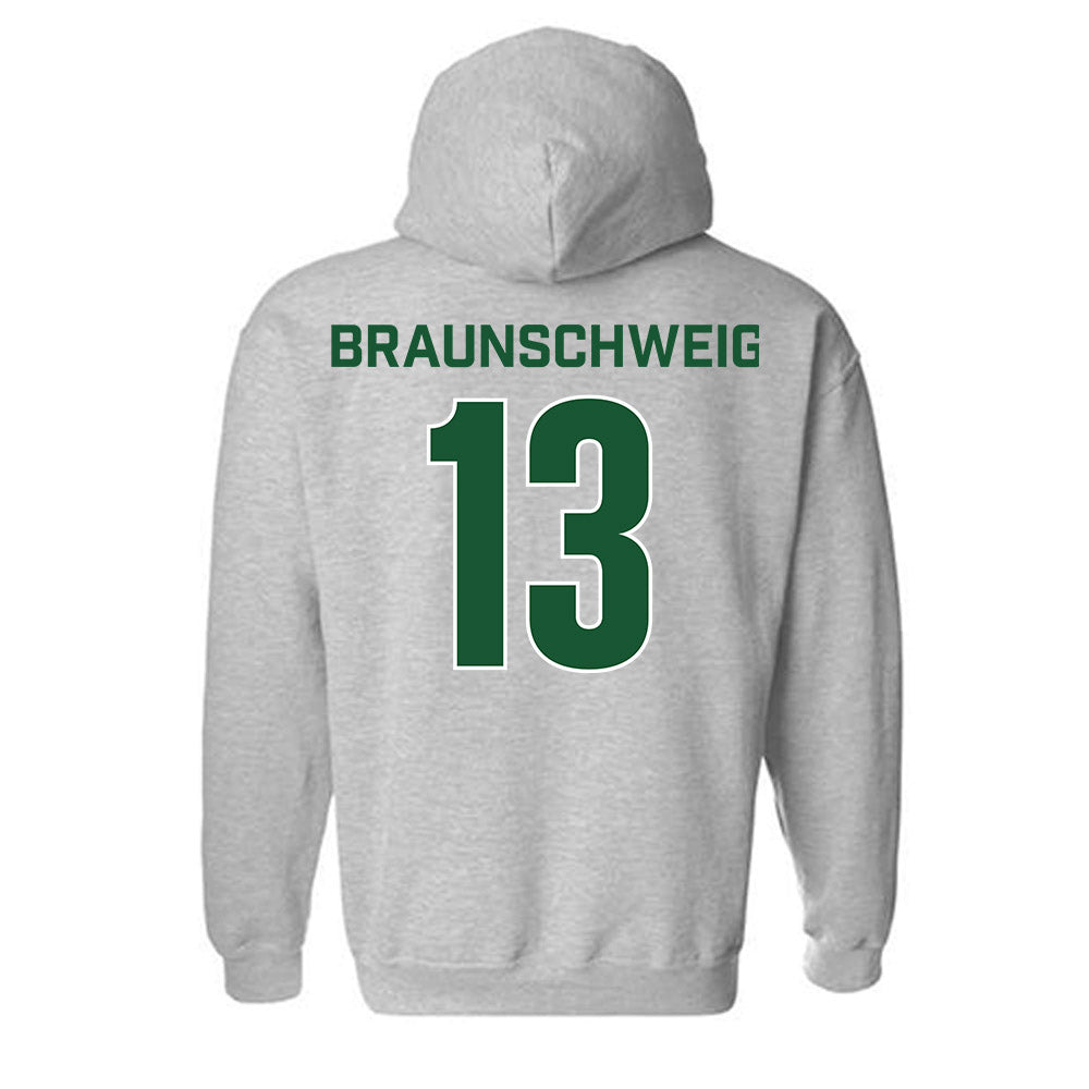 UAB - NCAA Baseball : Logan Braunschweig - Classic Fashion Shersey Hooded Sweatshirt-1