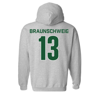 UAB - NCAA Baseball : Logan Braunschweig - Classic Fashion Shersey Hooded Sweatshirt-1