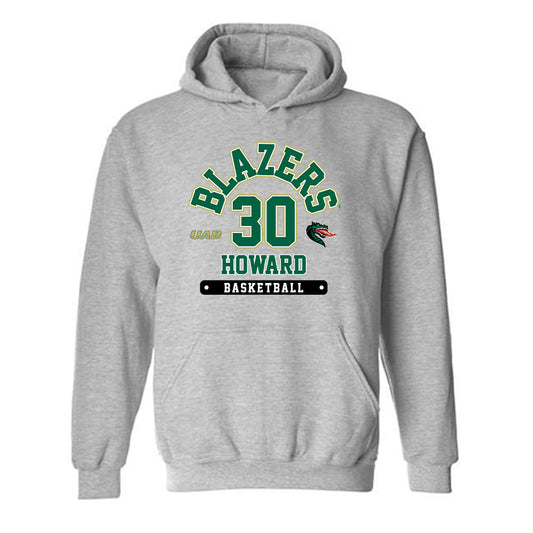 UAB - NCAA Women's Basketball : Ashlyn Howard - Classic Fashion Shersey Hooded Sweatshirt-0
