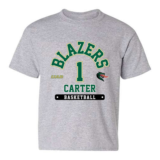 UAB - NCAA Women's Basketball : Eleecia Carter - Classic Fashion Shersey Youth T-Shirt-0