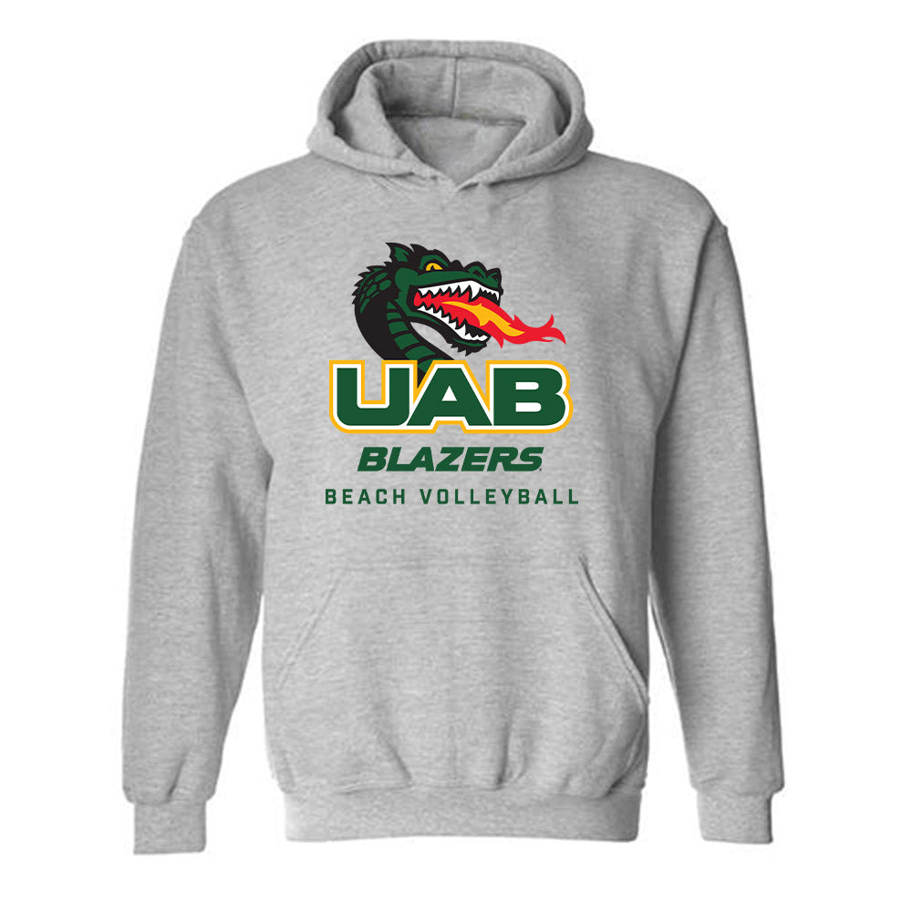 UAB - NCAA Beach Volleyball : Sarah Smith - Classic Fashion Shersey Hooded Sweatshirt-0