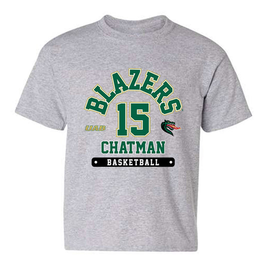 UAB - NCAA Men's Basketball : Evan Chatman - Classic Fashion Shersey Youth T-Shirt-0