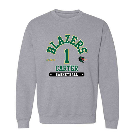 UAB - NCAA Women's Basketball : Eleecia Carter - Classic Fashion Shersey Crewneck Sweatshirt-0