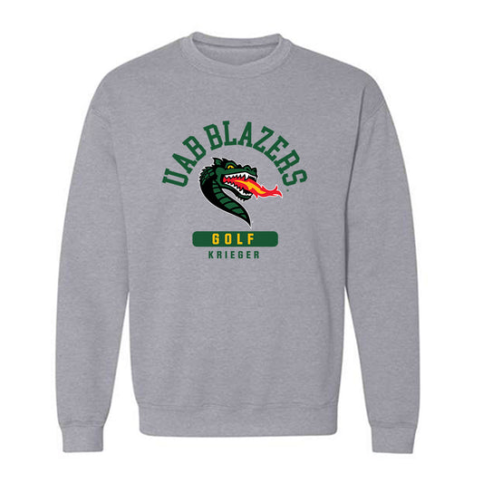 UAB - NCAA Women's Golf : Anna Krieger - Classic Fashion Shersey Crewneck Sweatshirt-0