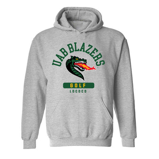 UAB - NCAA Women's Golf : ceci lococo - Classic Fashion Shersey Hooded Sweatshirt-0