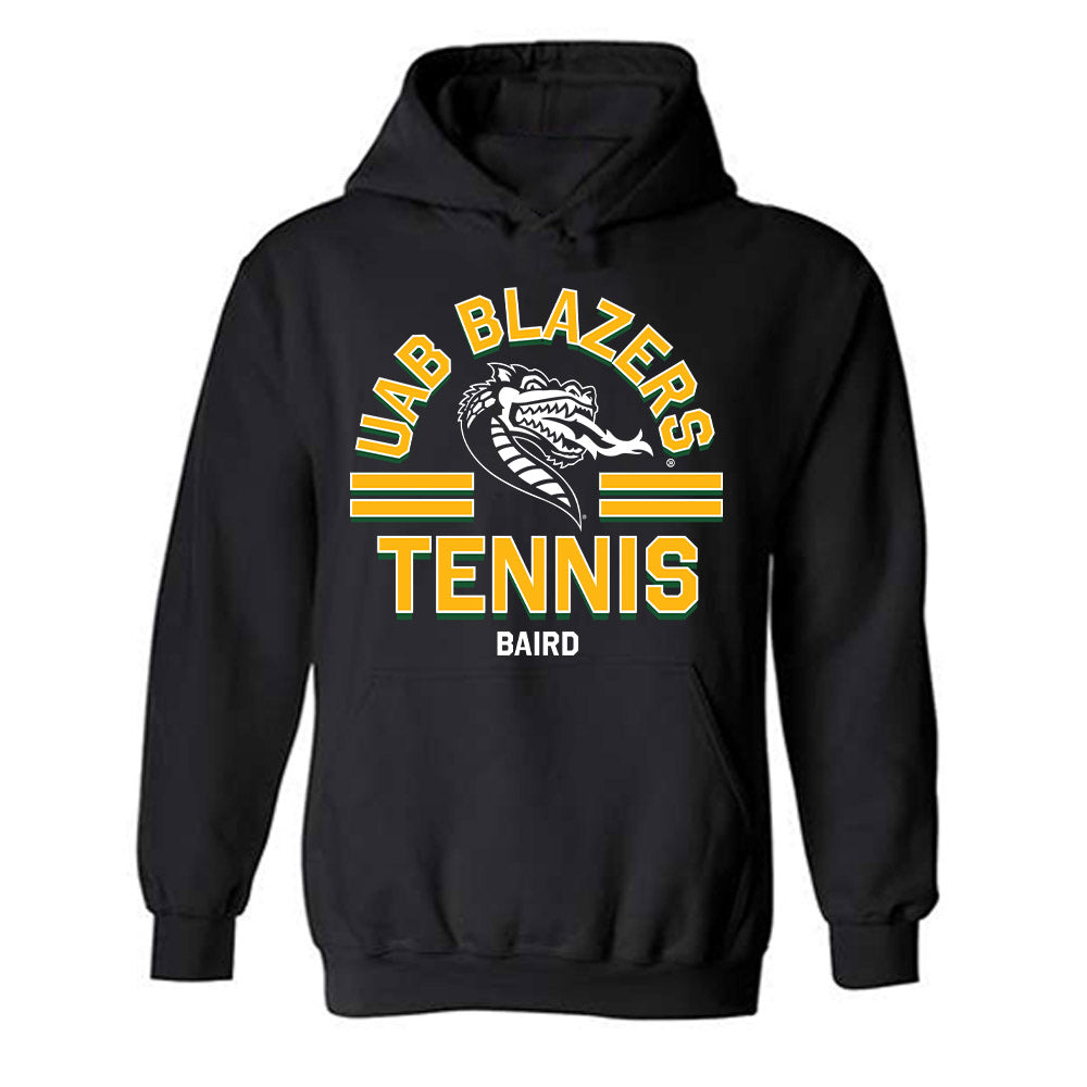 UAB - NCAA Women's Tennis : Paula Baird - Classic Fashion Shersey Hooded Sweatshirt-0