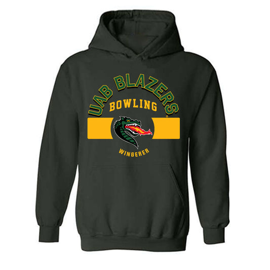 UAB - NCAA Women's Bowling : Jordan Wingerer - Classic Fashion Shersey Hooded Sweatshirt-0