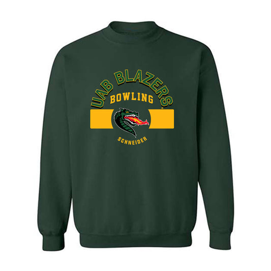 UAB - NCAA Women's Bowling : Savannah Schneider - Classic Fashion Shersey Crewneck Sweatshirt-0