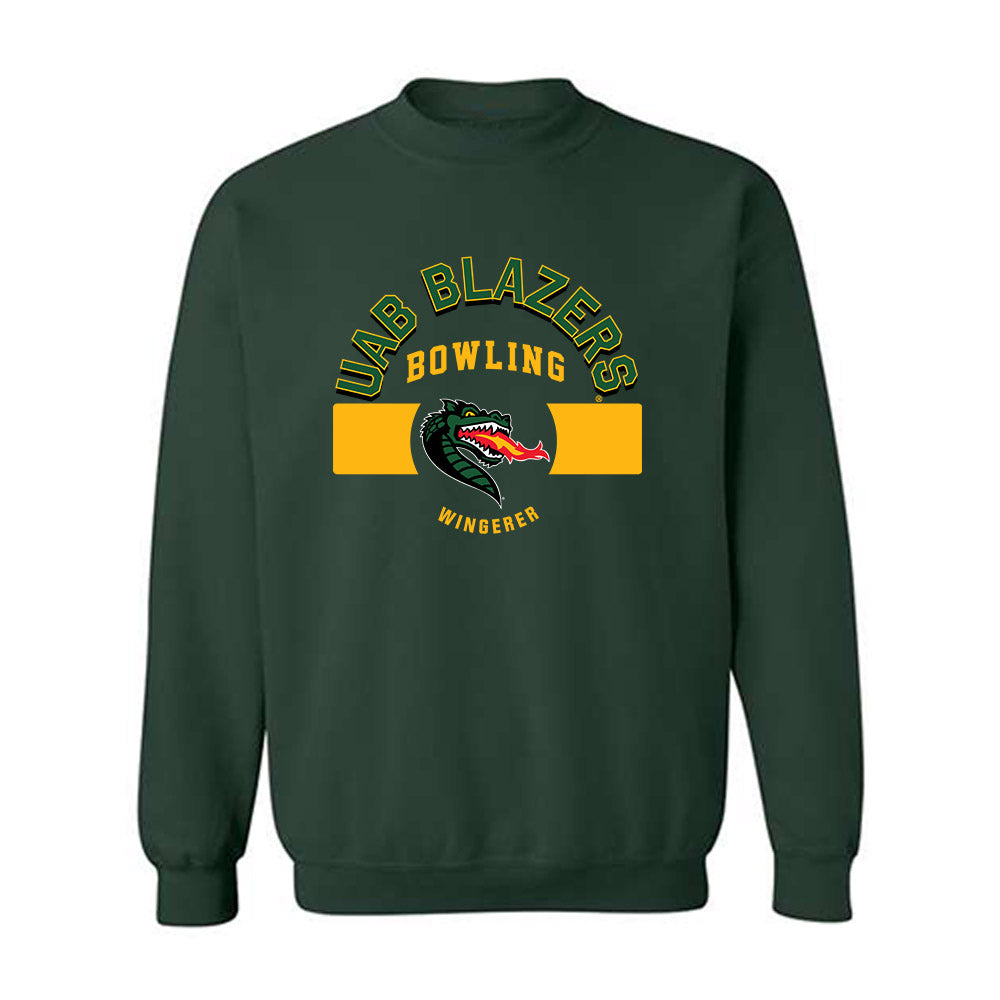 UAB - NCAA Women's Bowling : Jordan Wingerer - Classic Fashion Shersey Crewneck Sweatshirt-0