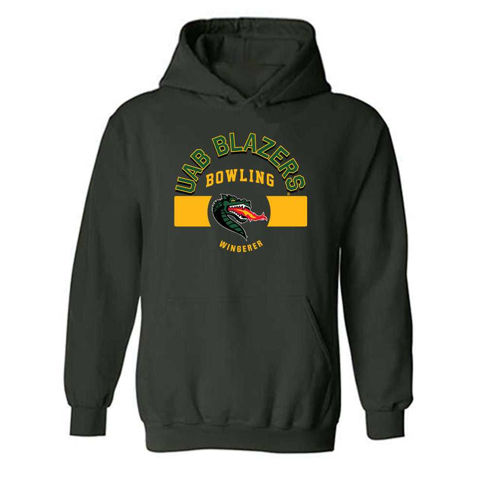 UAB - NCAA Women's Bowling : Jordan Wingerer - Classic Fashion Shersey Hooded Sweatshirt-0