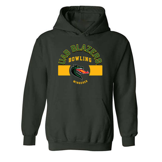 UAB - NCAA Women's Bowling : Jordan Wingerer - Classic Fashion Shersey Hooded Sweatshirt-0